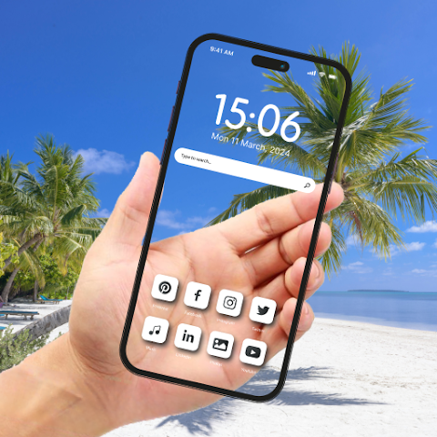 Set Any mobile Transparent wallpaper for android in 2026